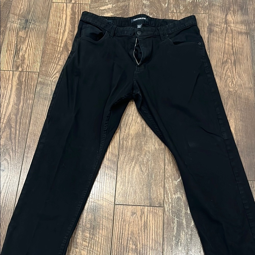 Calvin Klein Men's Black Jeans